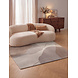 Abstract wollen vloerkleed - Virelle Creme/Beige