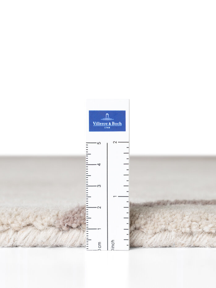 Abstract wollen vloerkleed - Virelle Creme/Beige