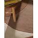Abstract wollen vloerkleed - Ruvia Creme/Bruin Abstract wollen vloerkleed - Ruvia Creme/Bruin