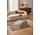Abstract wollen vloerkleed - Muse Creme/Bruin