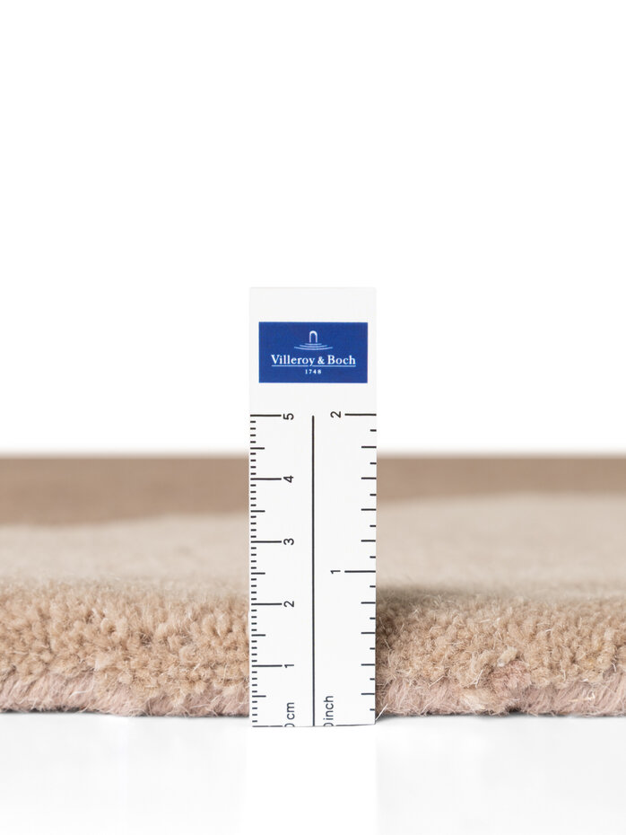 Abstract wollen vloerkleed - Muse Creme/Bruin Abstract wollen vloerkleed - Muse Creme/Bruin