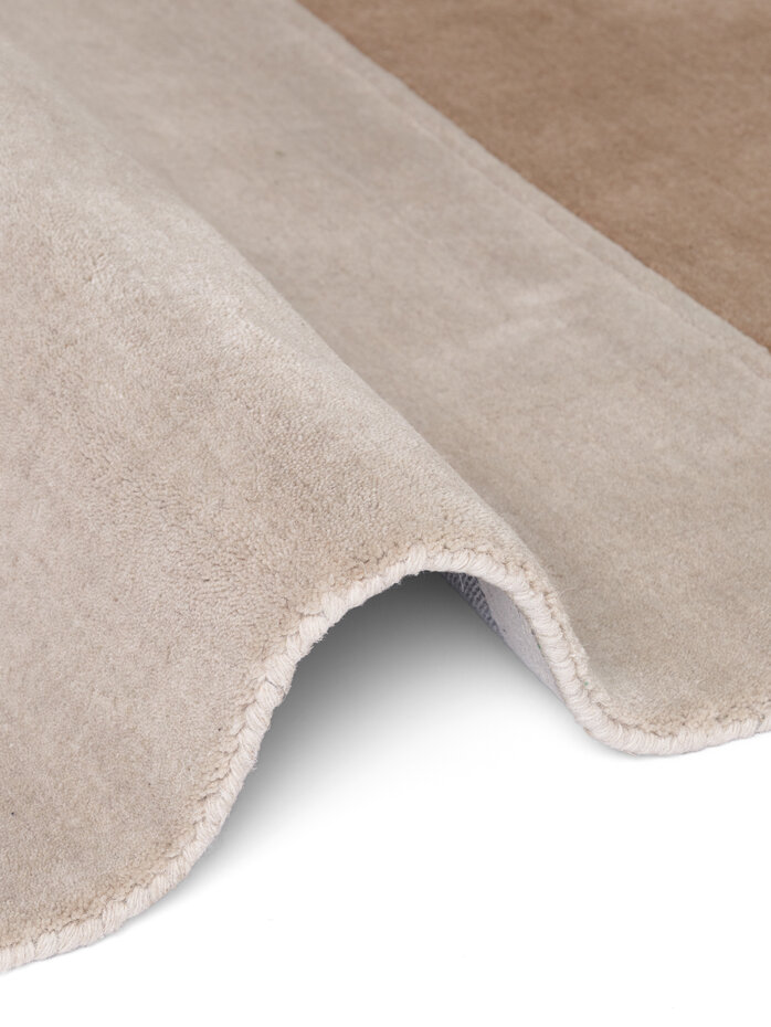 Wollen vloerkleed - Quentin Creme/Beige Wollen vloerkleed - Quentin Creme/Beige