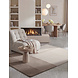 Wollen vloerkleed - Presilda Creme/Beige Wollen vloerkleed - Presilda Creme/Beige