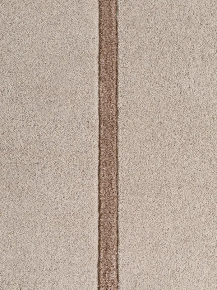 Wollen vloerkleed - Presilda Creme/Beige Wollen vloerkleed - Presilda Creme/Beige