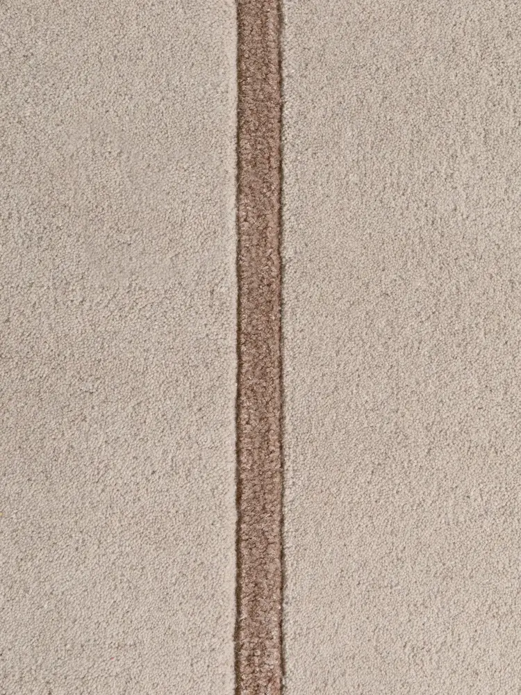 Wollen vloerkleed - Presilda Creme/Beige Wollen vloerkleed - Presilda Creme/Beige