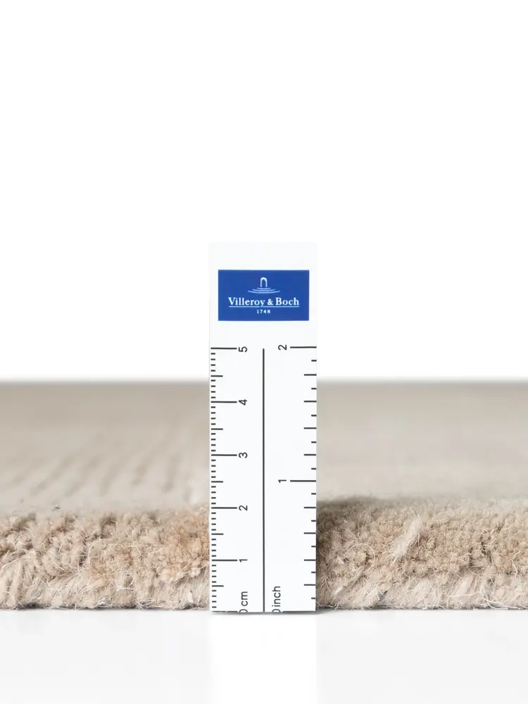 Wollen vloerkleed - Presilda Creme/Beige Wollen vloerkleed - Presilda Creme/Beige
