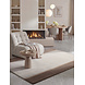 Wollen vloerkleed - Rowan Creme/Bruin Wollen vloerkleed - Rowan Creme/Bruin