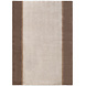 Wollen vloerkleed - Rowan Creme/Bruin Wollen vloerkleed - Rowan Creme/Bruin