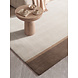 Wollen vloerkleed - Rowan Creme/Bruin Wollen vloerkleed - Rowan Creme/Bruin