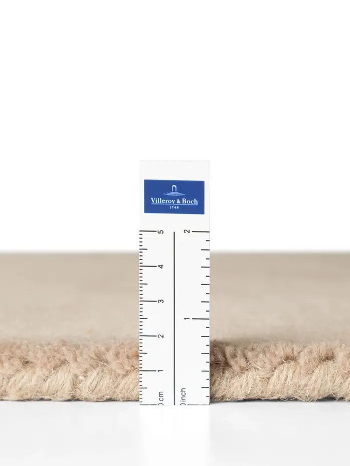 Wollen vloerkleed - Edmund Beige/Bruin Wollen vloerkleed - Edmund Beige/Bruin
