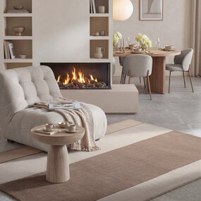 Villeroy & Boch Wollen vloerkleed - Karola Creme/Bruin Villeroy & Boch Wollen vloerkleed - Karola Creme/Bruin
