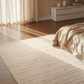 Villeroy & Boch Wollen vloerkleed - Kenso Beige Villeroy & Boch Wollen vloerkleed - Kenso Beige