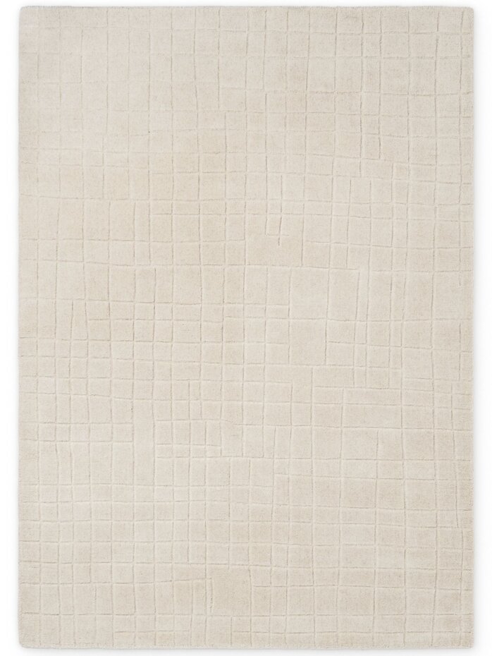 Wollen vloerkleed - Kenso Beige Wollen vloerkleed - Kenso Beige