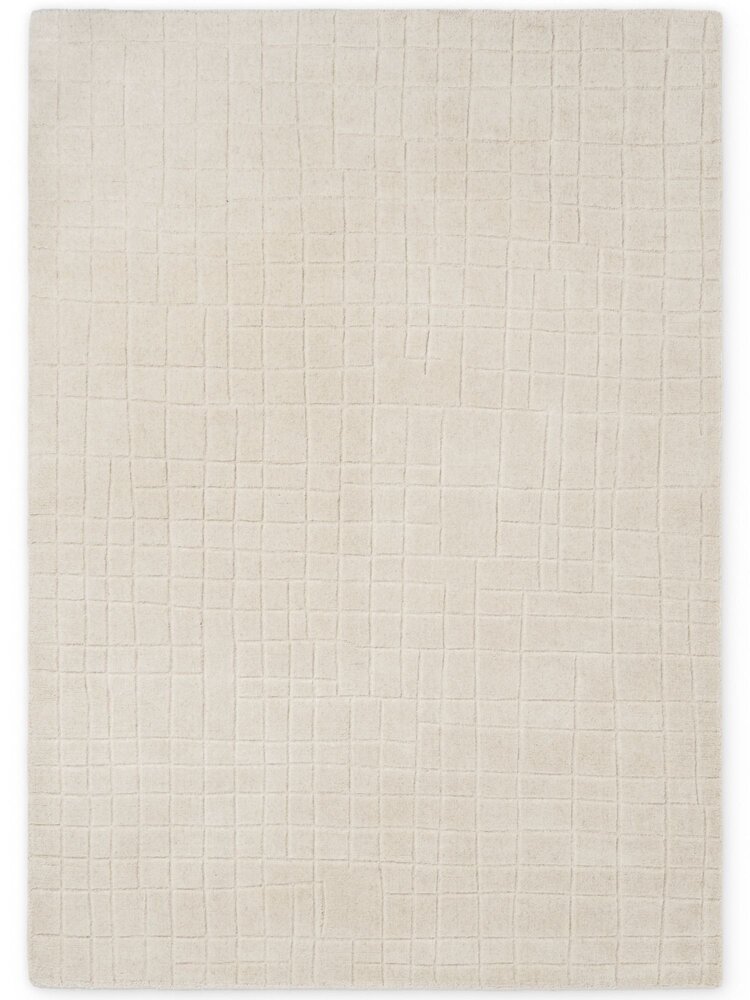 Wollen vloerkleed - Kenso Beige Wollen vloerkleed - Kenso Beige