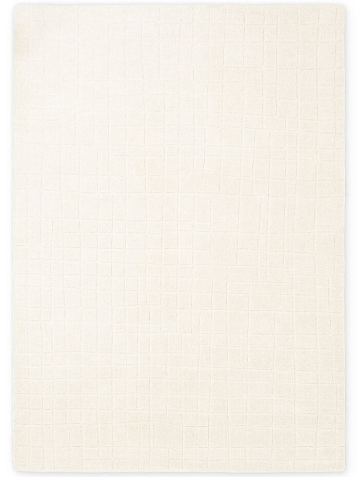 Wollen vloerkleed - Kenso Creme Wollen vloerkleed - Kenso Creme