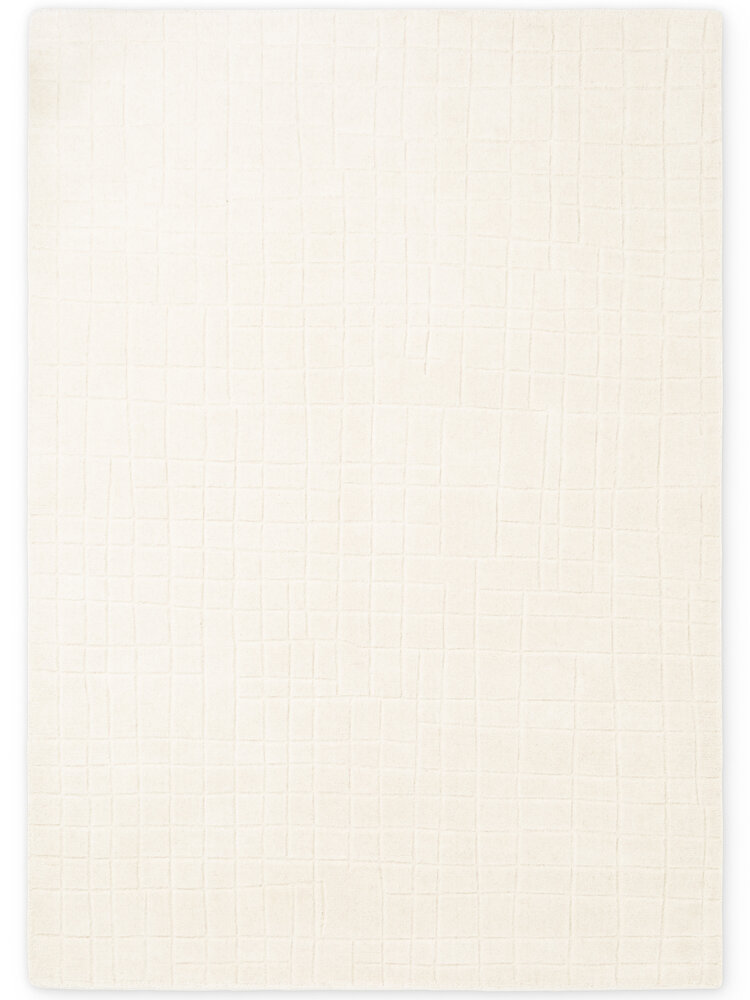 Wollen vloerkleed - Kenso Creme Wollen vloerkleed - Kenso Creme