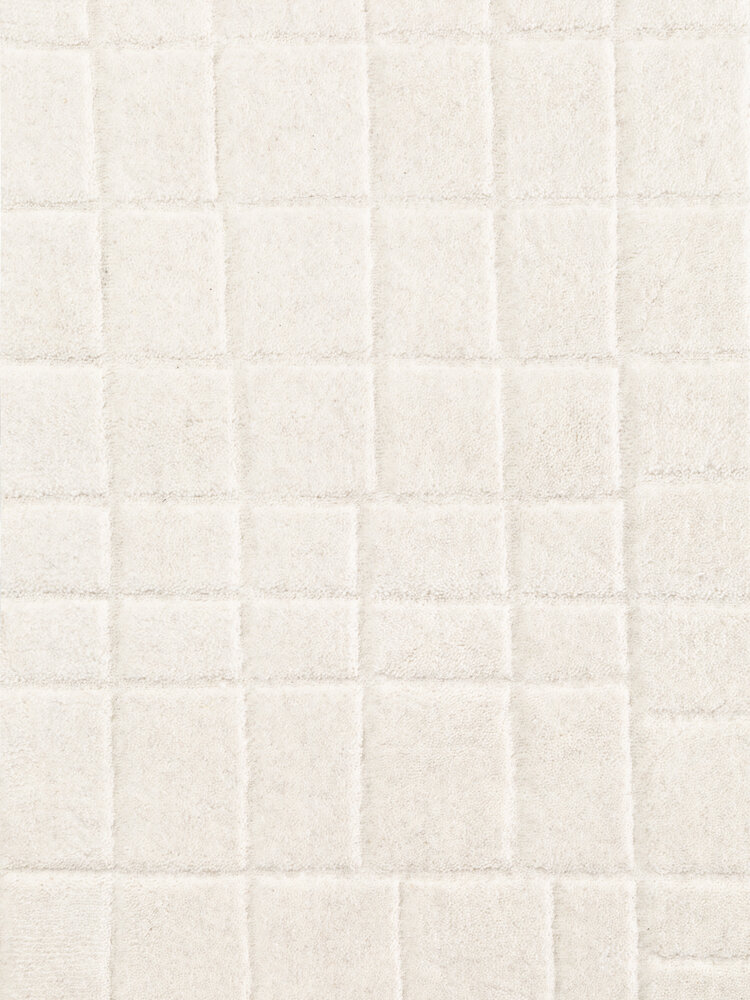 Wollen vloerkleed - Kenso Creme Wollen vloerkleed - Kenso Creme