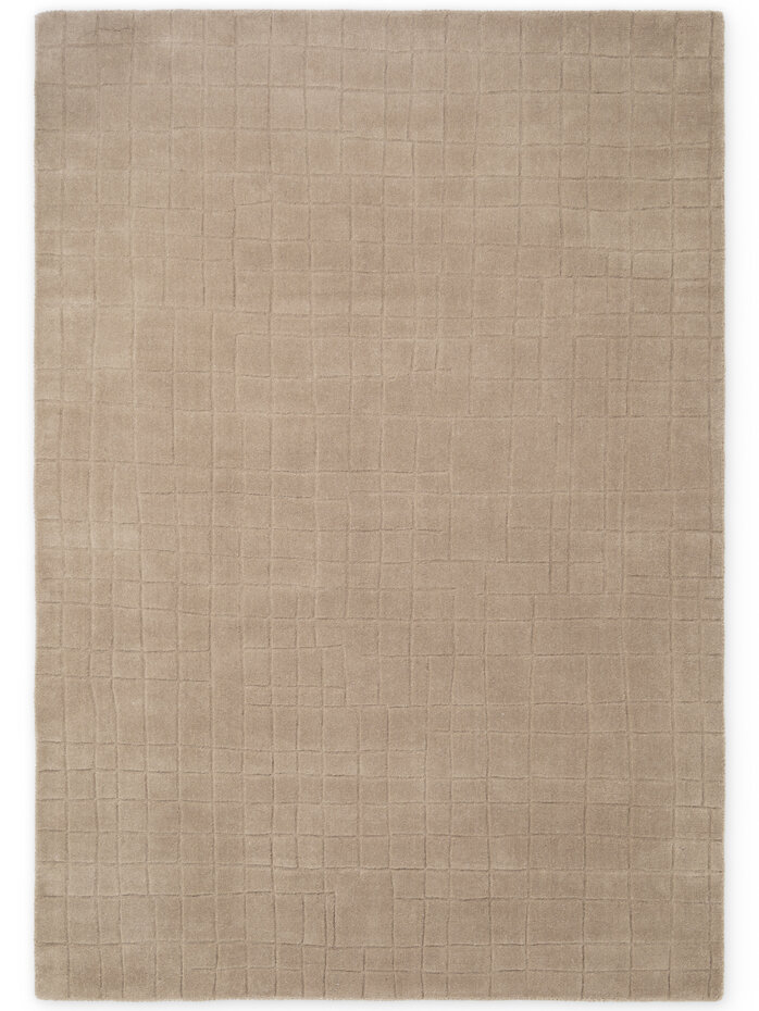 Wollen vloerkleed - Kenso Bruin Wollen vloerkleed - Kenso Bruin