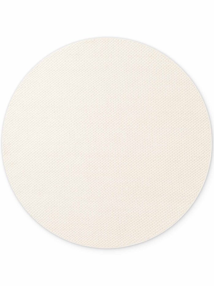 Rond wollen vloerkleed - Lyon Creme Rond wollen vloerkleed - Lyon Creme