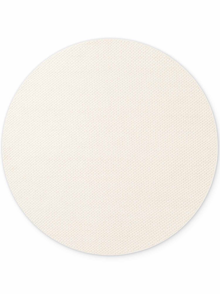 Rond wollen vloerkleed - Lyon Creme Rond wollen vloerkleed - Lyon Creme