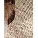 Rond wollen vloerkleed - Lyon Creme/Bruin Rond wollen vloerkleed - Lyon Creme/Bruin