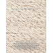 Rond wollen vloerkleed - Lyon Creme/Bruin Rond wollen vloerkleed - Lyon Creme/Bruin