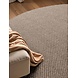 Rond wollen vloerkleed - Lyon Beige Rond wollen vloerkleed - Lyon Beige