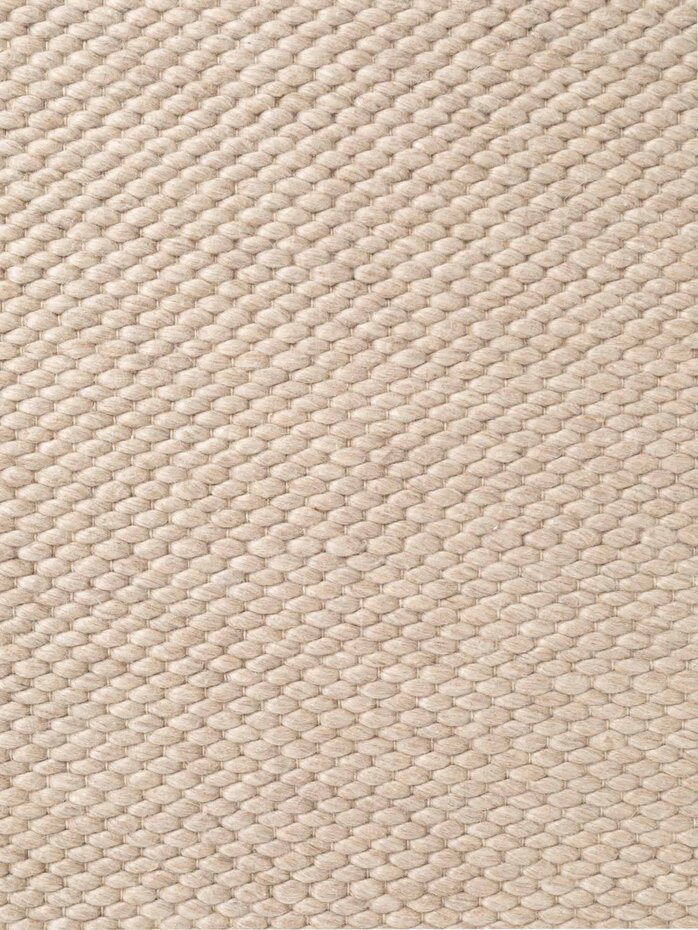 Rond wollen vloerkleed - Lyon Beige Rond wollen vloerkleed - Lyon Beige