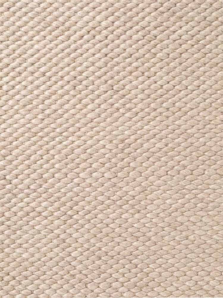 Rond wollen vloerkleed - Lyon Beige Rond wollen vloerkleed - Lyon Beige