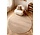 Rond wollen vloerkleed - Puristic Boucle Beige