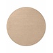 Rond wollen vloerkleed - Puristic Boucle Beige Rond wollen vloerkleed - Puristic Boucle Beige