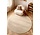 Rond wollen vloerkleed - Puristic Boucle Lichtbeige