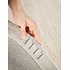 Rond wollen vloerkleed - Puristic Boucle Naturel Wit