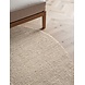 Rond handgeweven Jute vloerkleed - Bouclé Jaipur Wit