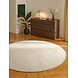 Rond wollen vloerkleed - Eloise Creme Rond wollen vloerkleed - Eloise Creme