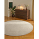 Rond wollen vloerkleed - Eloise Creme Grijs