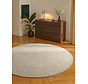 Rond wollen vloerkleed - Eloise Creme Grijs