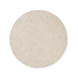 Rond wollen vloerkleed - Eloise Creme Grijs