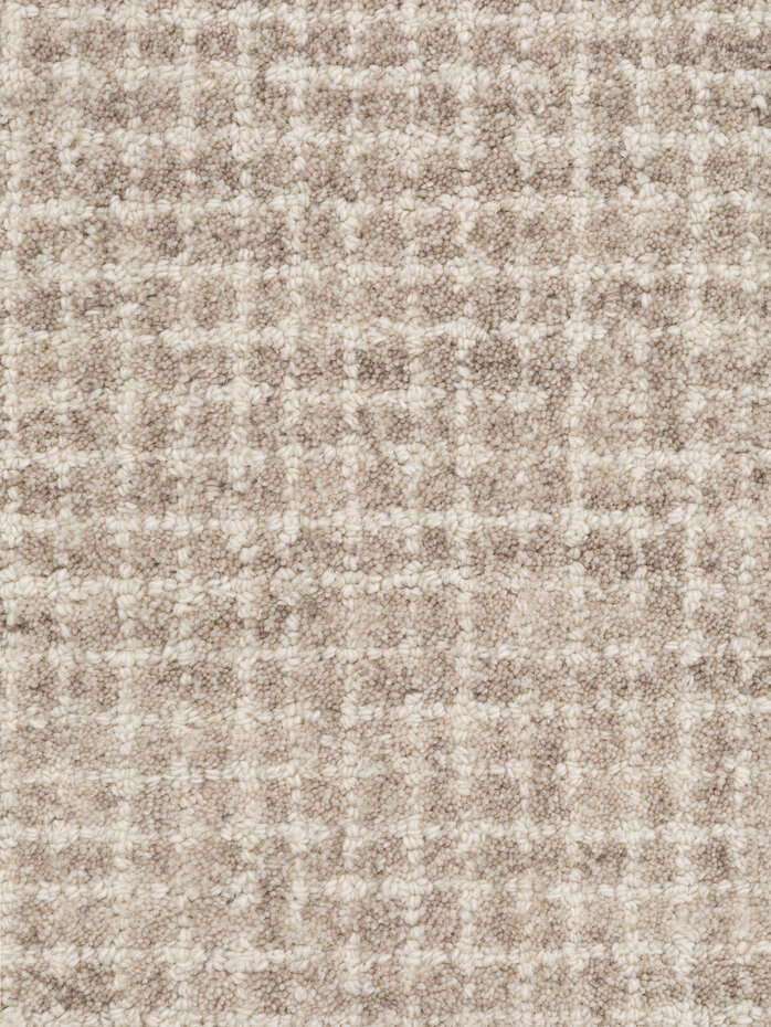 Rond wollen vloerkleed - Eloise Creme Grijs