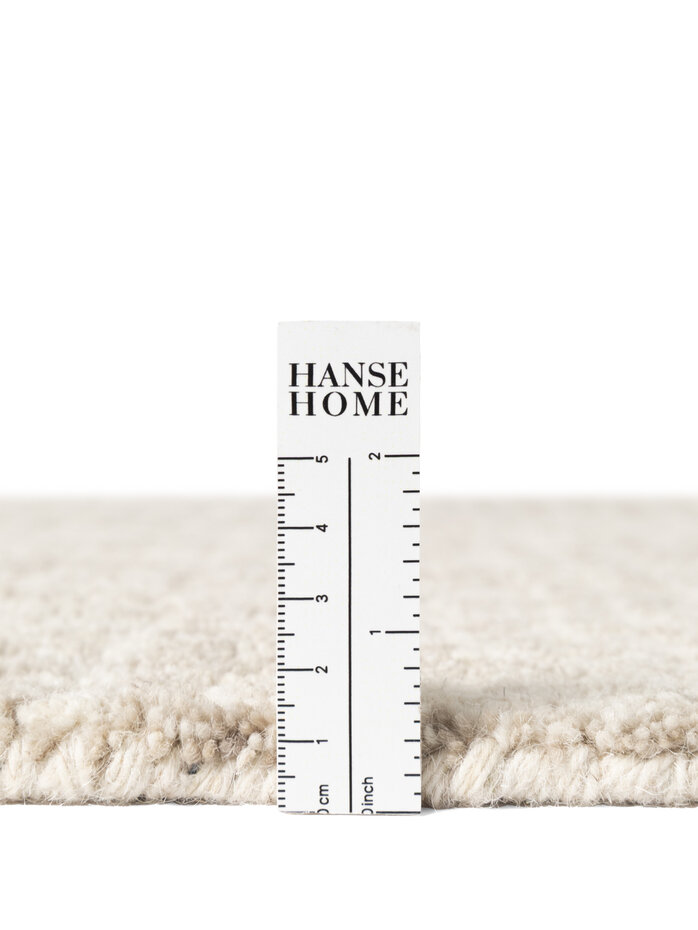 Rond wollen vloerkleed - Eloise Creme Grijs