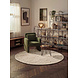 Rond wollen vloerkleed - Woolwich Creme/Multi Rond wollen vloerkleed - Woolwich Creme/Multi