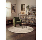 Rond wollen vloerkleed - Woolwich Creme/Multi