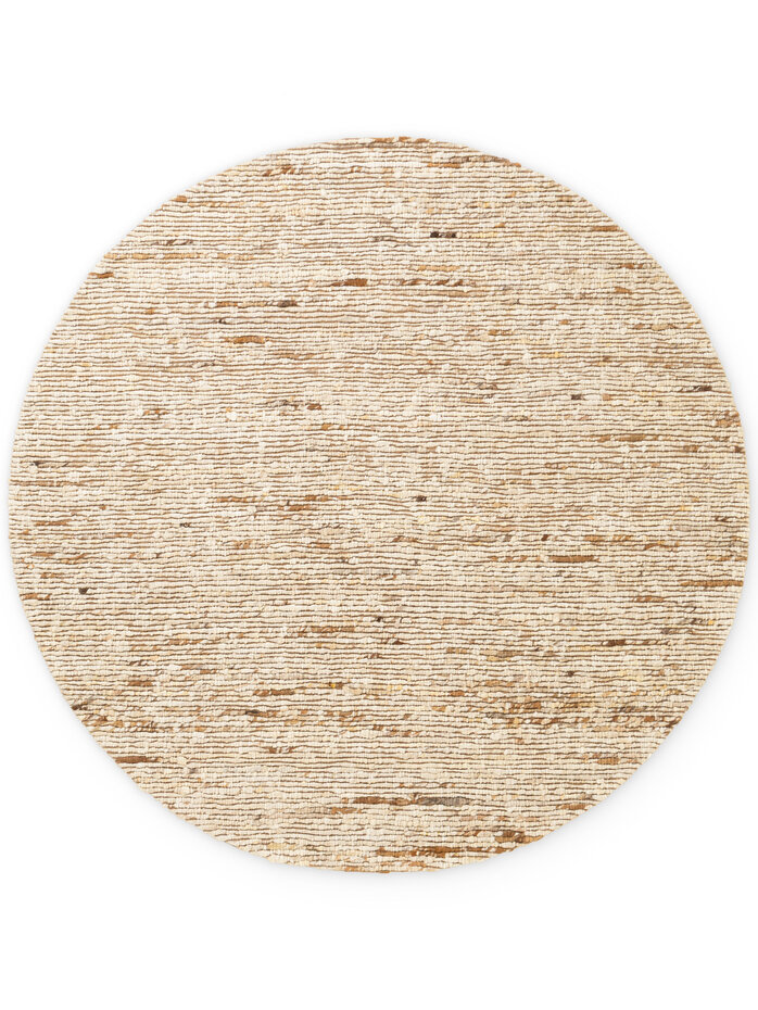 Rond wollen vloerkleed - Woolwich Creme/Multi Rond wollen vloerkleed - Woolwich Creme/Multi