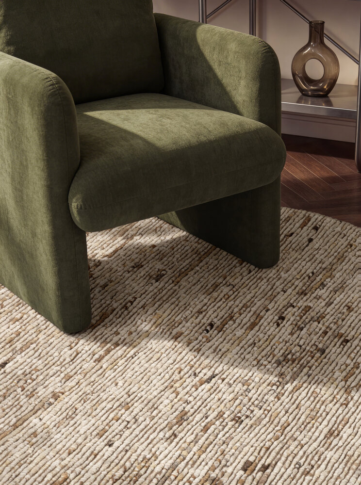 Rond wollen vloerkleed - Woolwich Creme/Multi Rond wollen vloerkleed - Woolwich Creme/Multi
