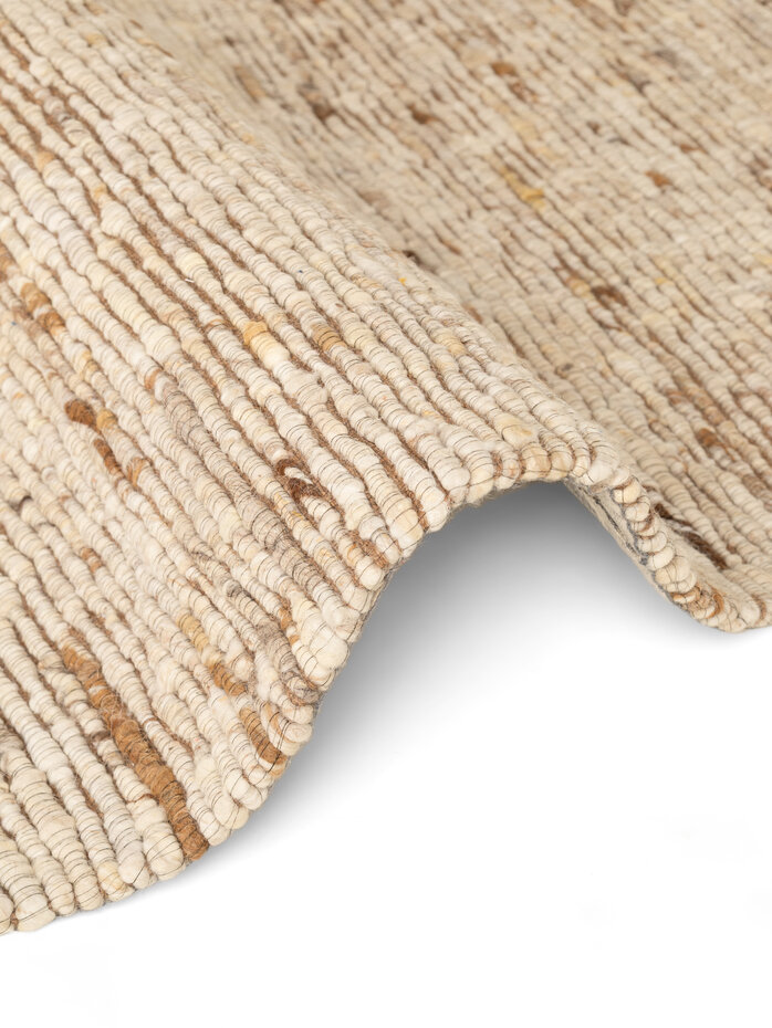 Rond wollen vloerkleed - Woolwich Creme/Multi Rond wollen vloerkleed - Woolwich Creme/Multi