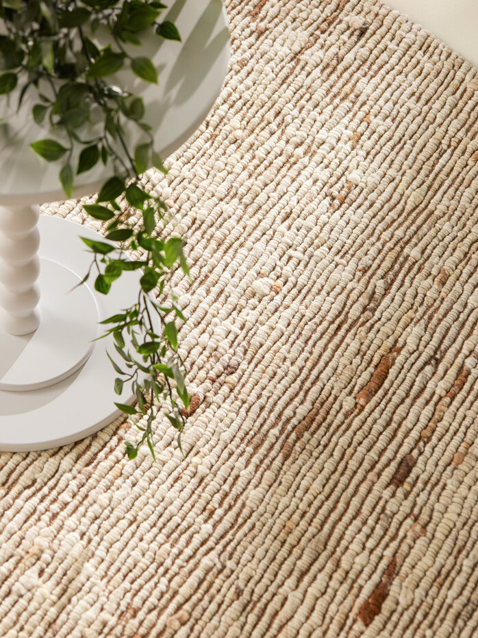 Rond wollen vloerkleed - Woolwich Creme/Multi Rond wollen vloerkleed - Woolwich Creme/Multi