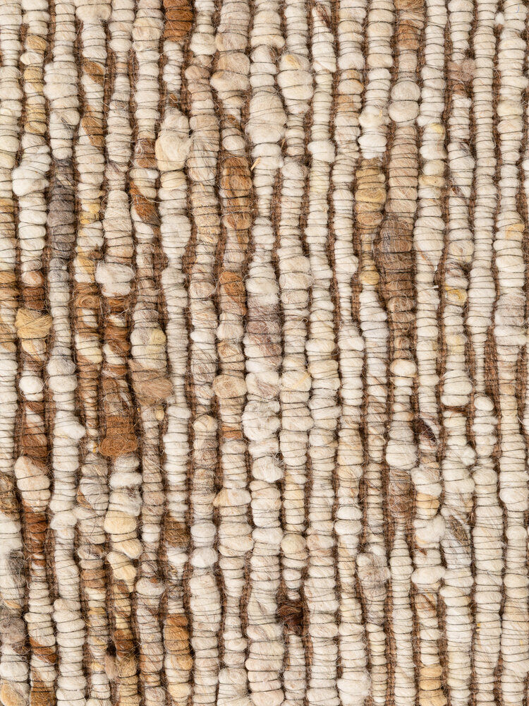 Rond wollen vloerkleed - Woolwich Creme/Multi Rond wollen vloerkleed - Woolwich Creme/Multi