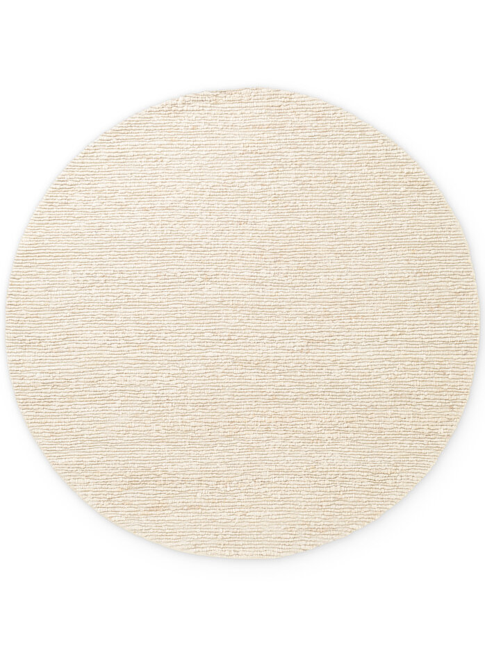 Rond wollen vloerkleed - Woolwich Creme Rond wollen vloerkleed - Woolwich Creme