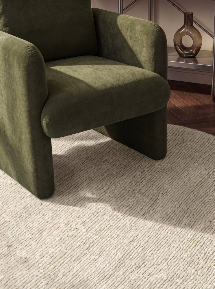 Rond wollen vloerkleed - Woolwich Creme Rond wollen vloerkleed - Woolwich Creme