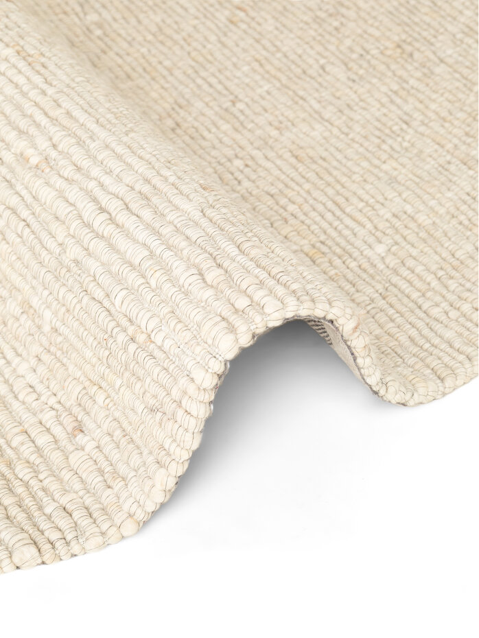 Rond wollen vloerkleed - Woolwich Creme Rond wollen vloerkleed - Woolwich Creme